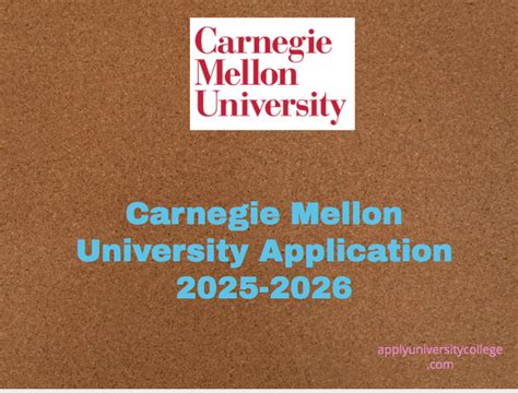 carnegie mellon university application status.